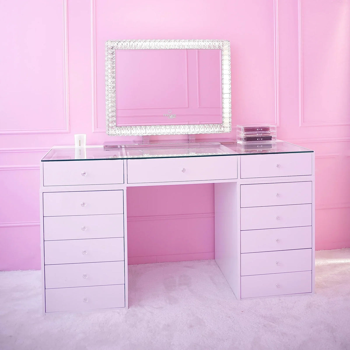 Le Set Iconique Le set Miroir + Coiffeuse