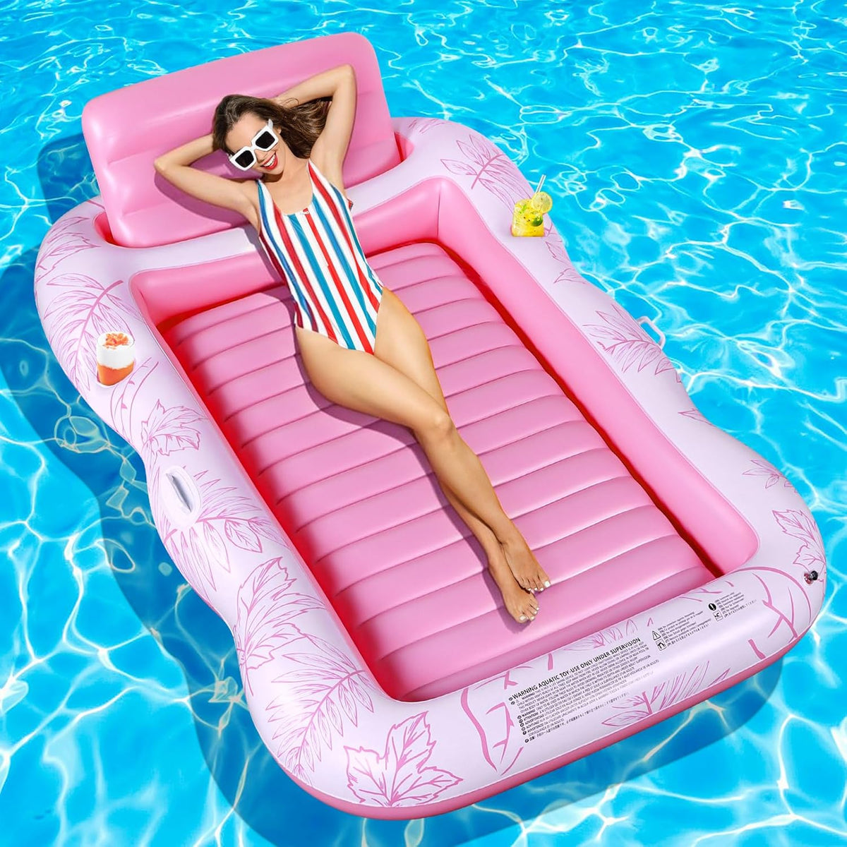 Transat gonflable bronzage