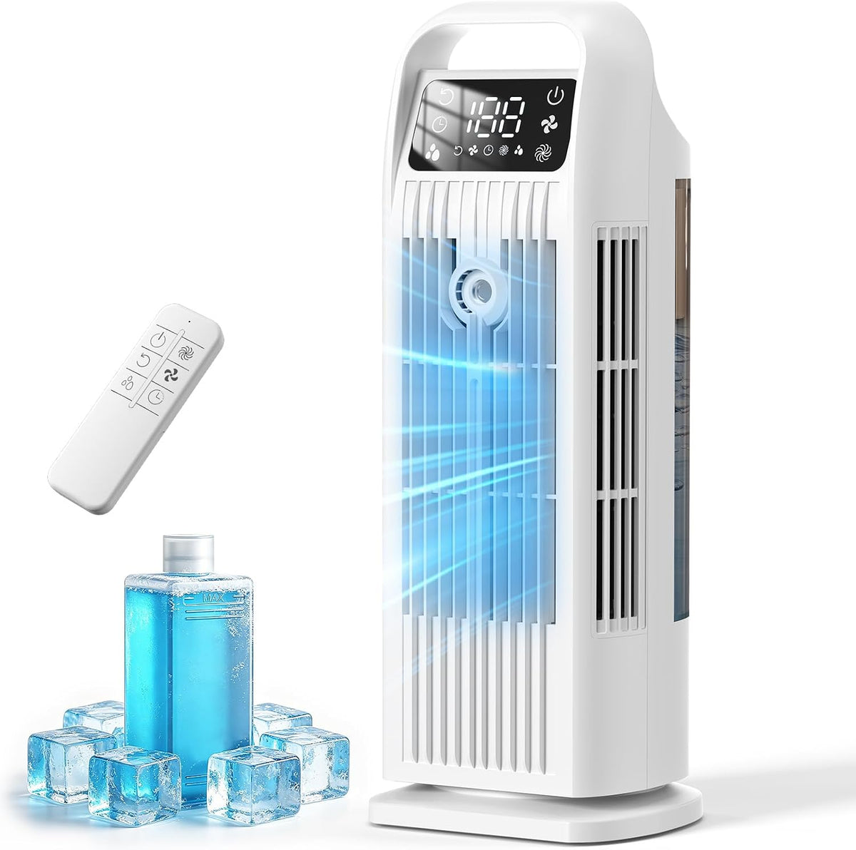 Climatiseur Mobile 6 in 1, Climatiseur Portable Silencieux