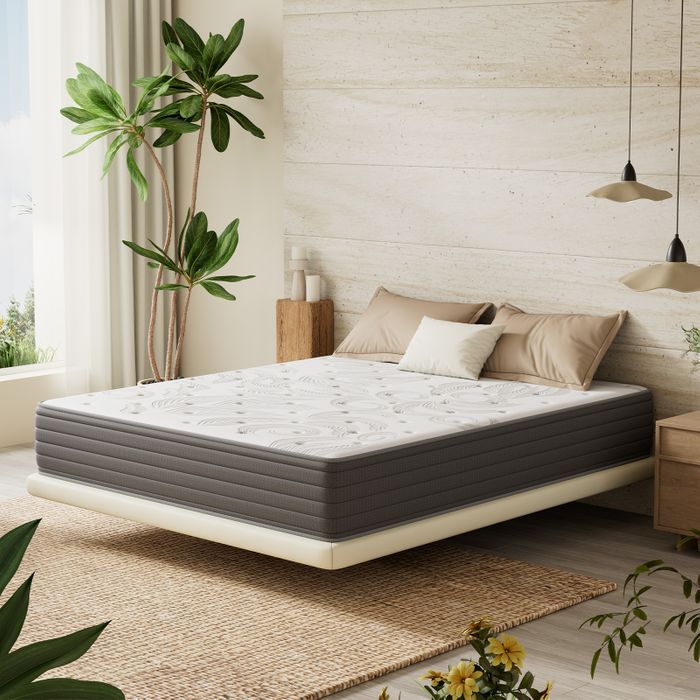 Matelas Ensachés 140x200 cm Epaisseur 25cm, 7 Zones