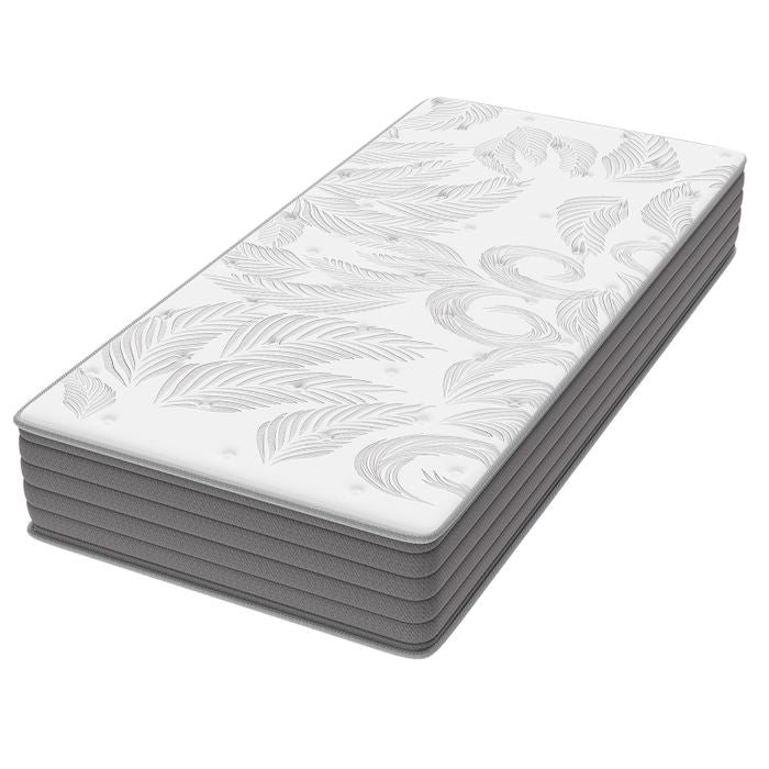 Matelas Ensachés 90x200 cm Epaisseur 25cm, 7 Zones
